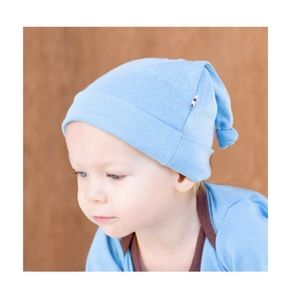 NWOT two Babysoy Basic Double Knot Hats